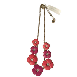 Kate Spade New York Floral Statement Necklace NWT